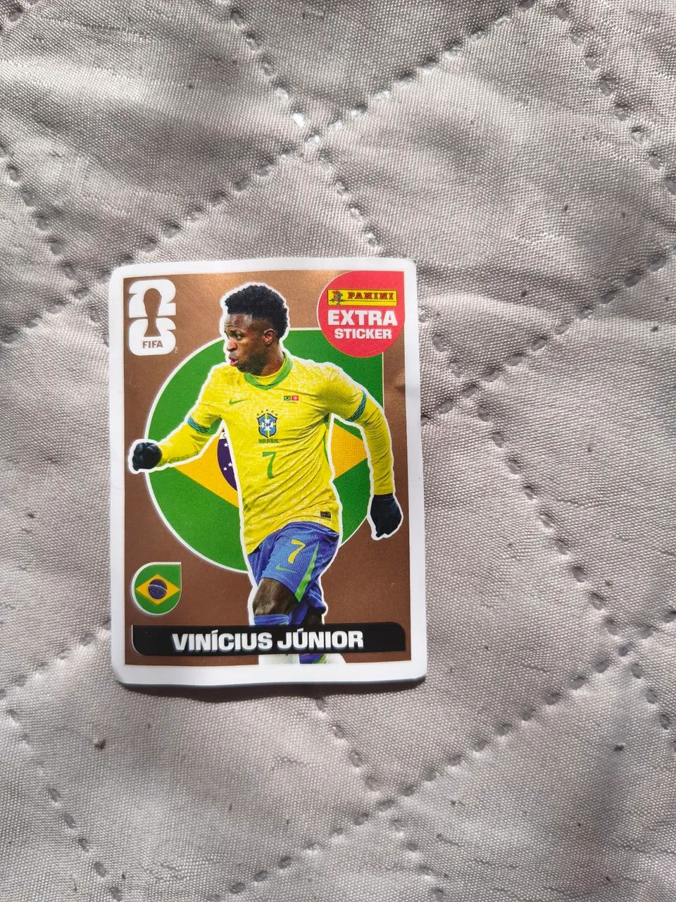 Vinícius Junior Bronze figurinha 