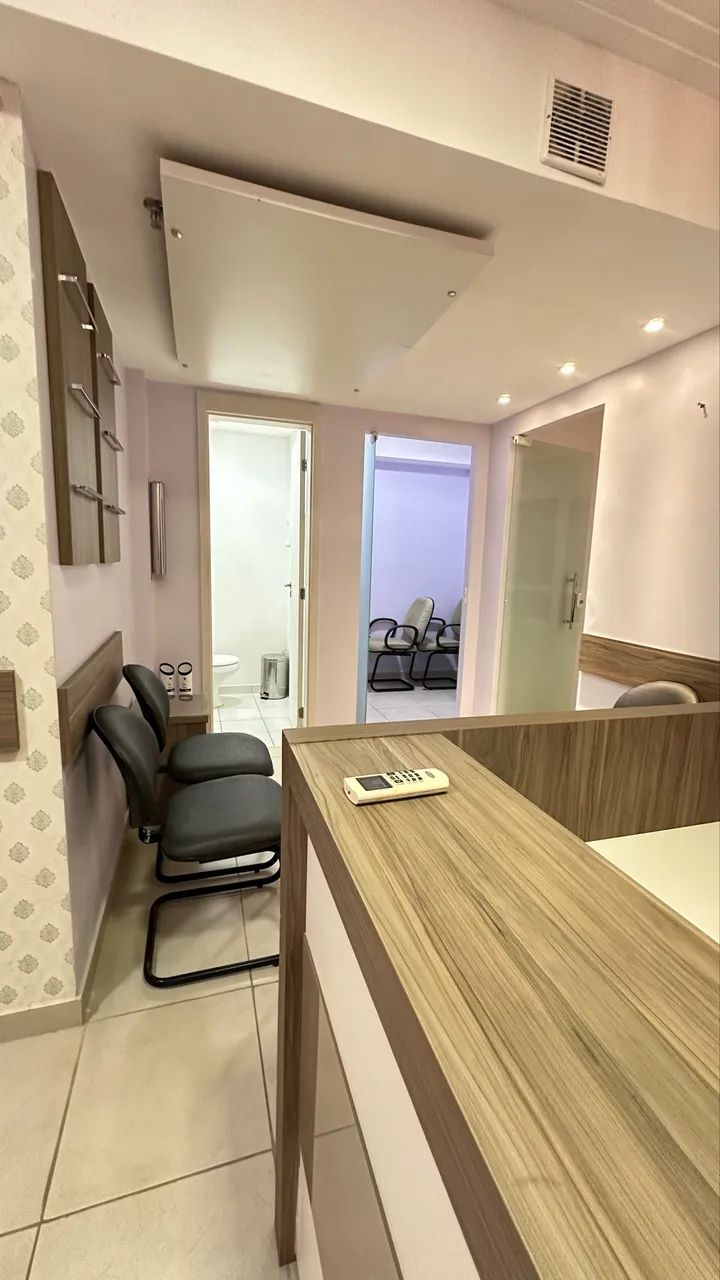 Sala comercial projetada com ar condicionado e dividida em 02 ambientes  - Foto 2