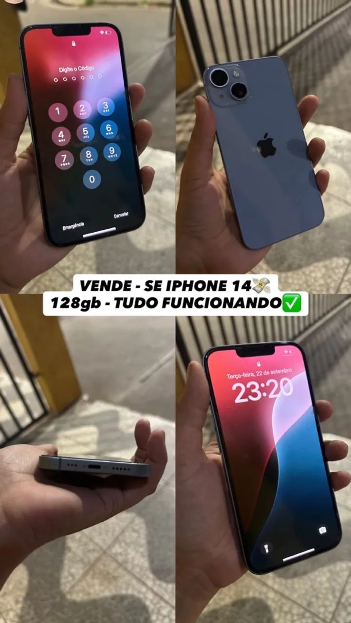 Vendo iPhone 14 em perfeito estado