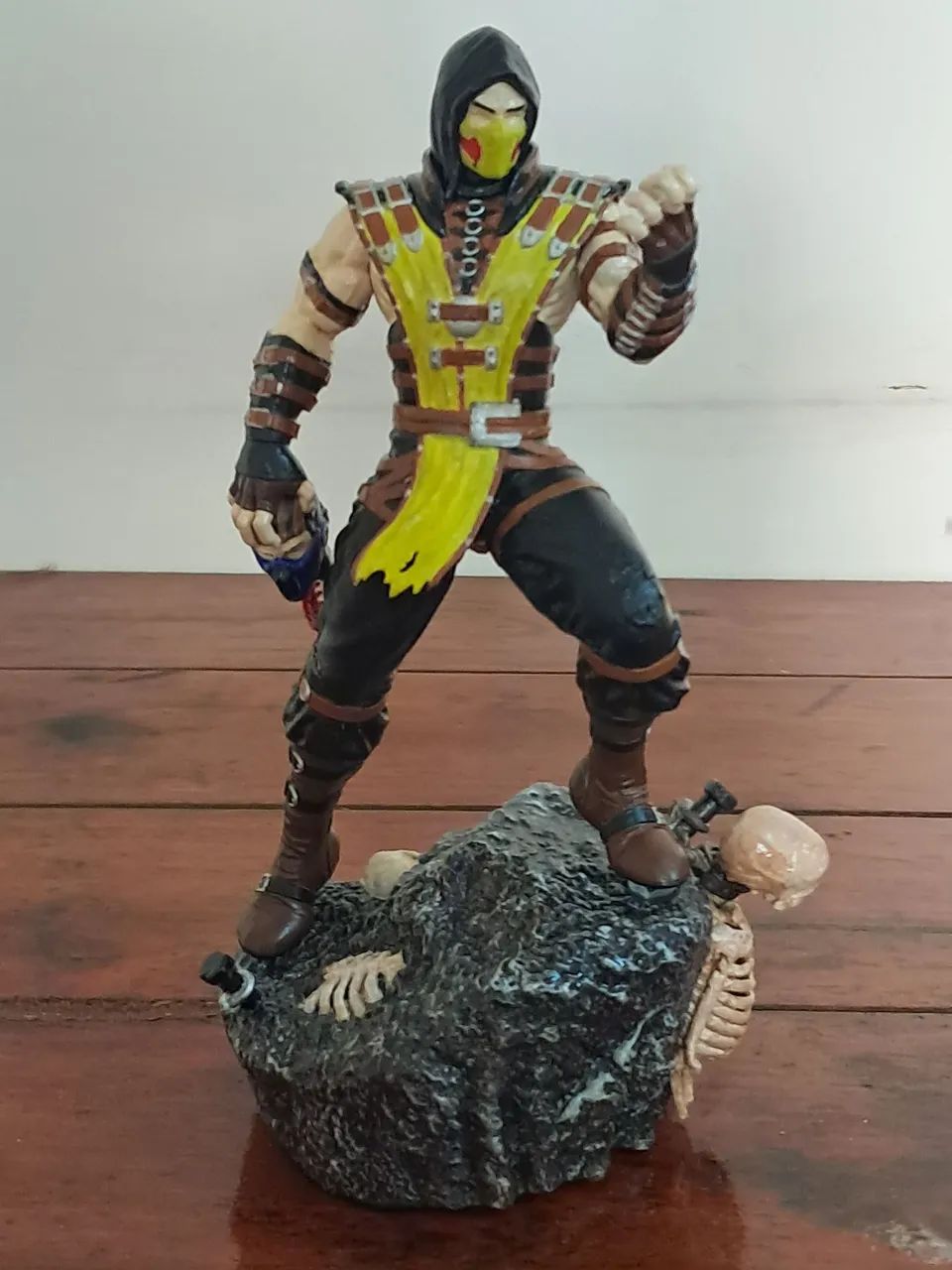 Action figure de resina Scorpion Mortal Kombat .  - Foto 5