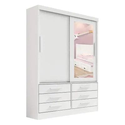 Guarda Roupa Basic Solteiro 2.18m 100%MDF!! rf19 S  - Foto 3