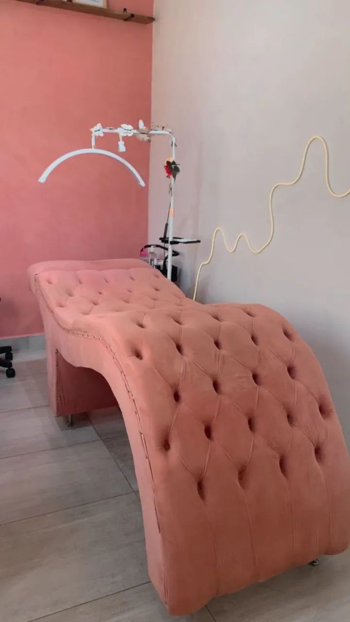 Maca para extensão de cílios rose gold