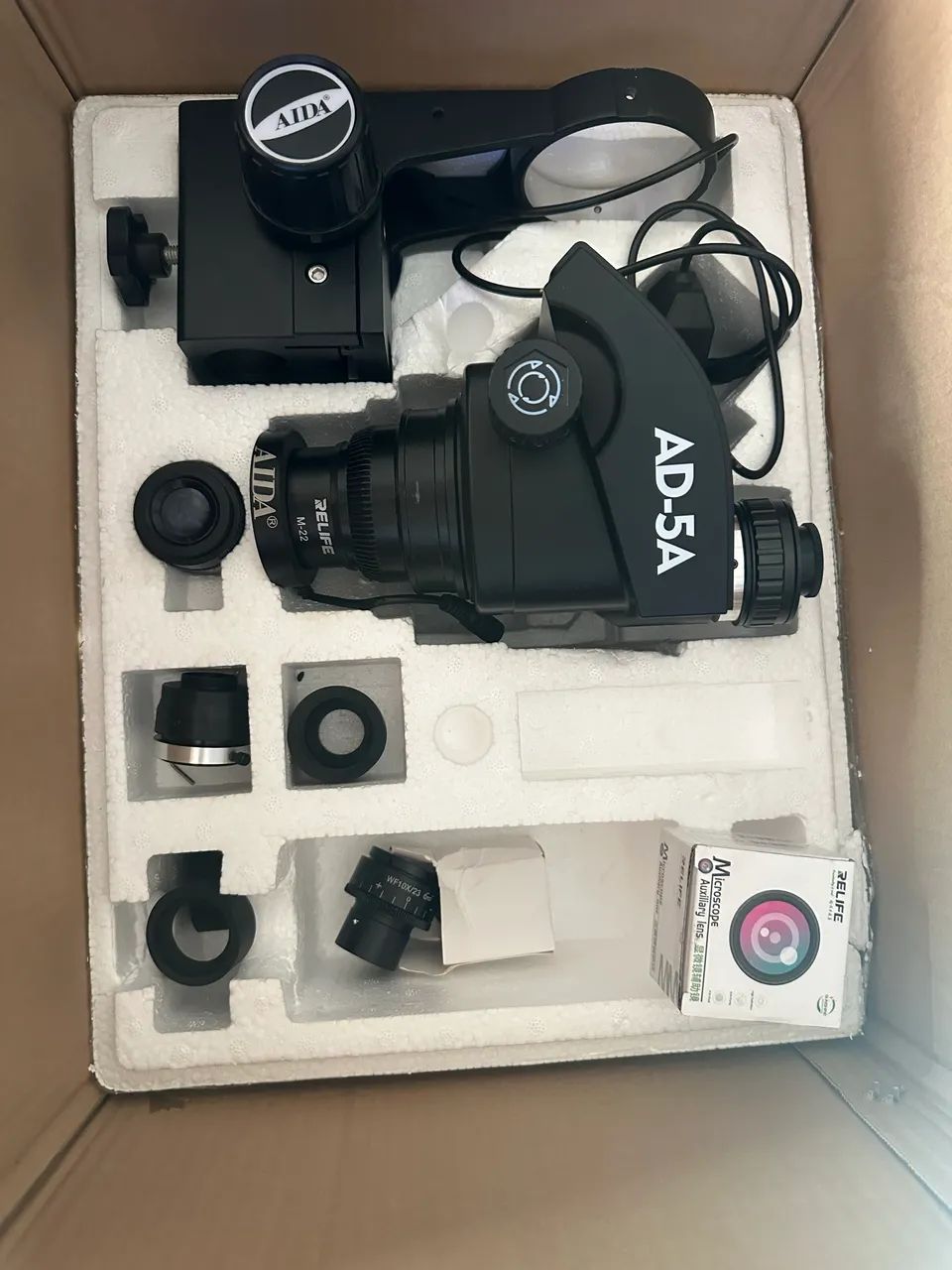 Microscópio bem conservado praticamente novo - Foto 2