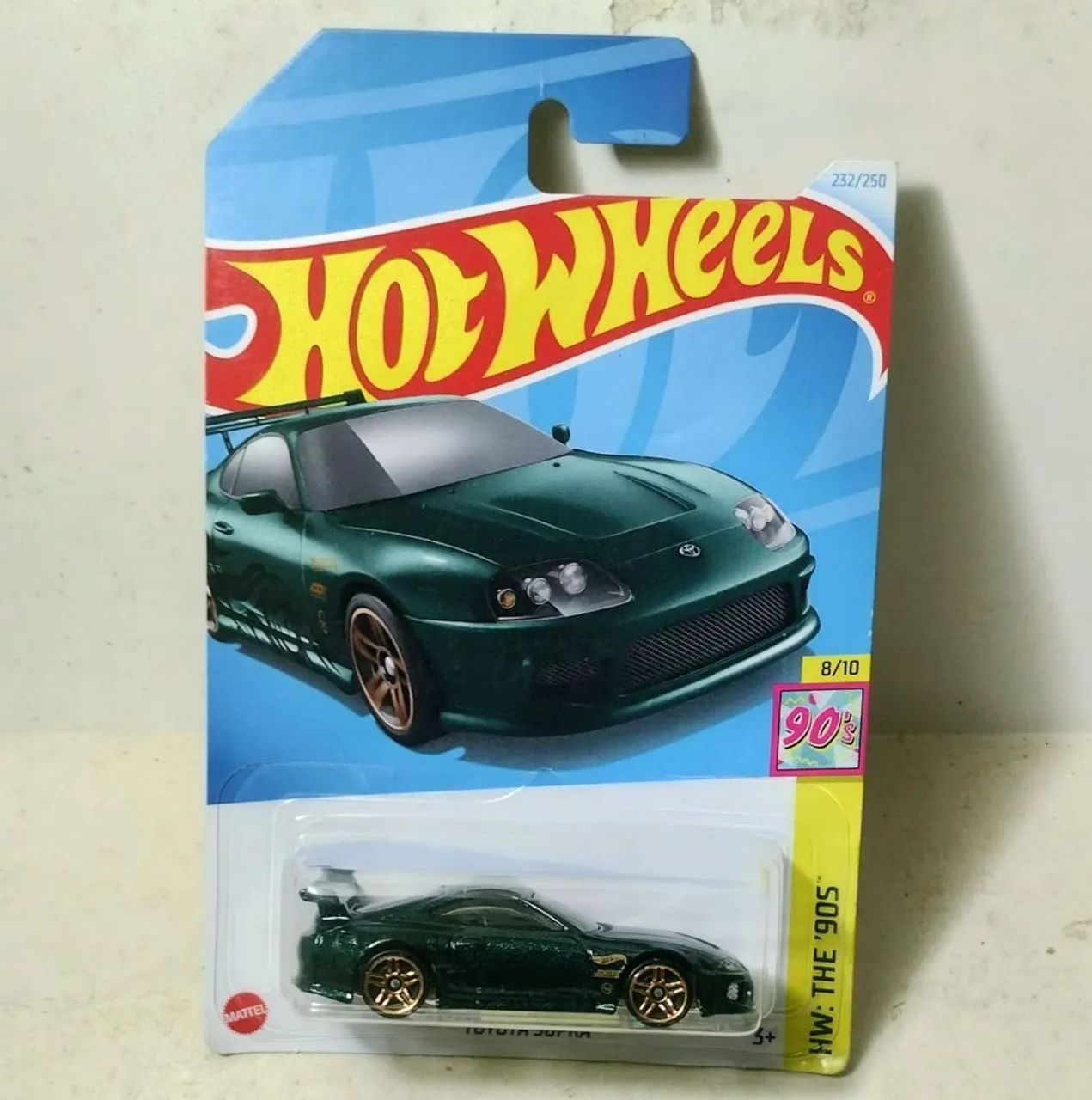 Hot Wheels Toyota Supra Green - Foto 2