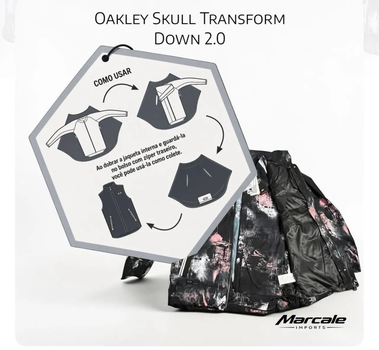 Oakley colete skull Transform  - Foto 2