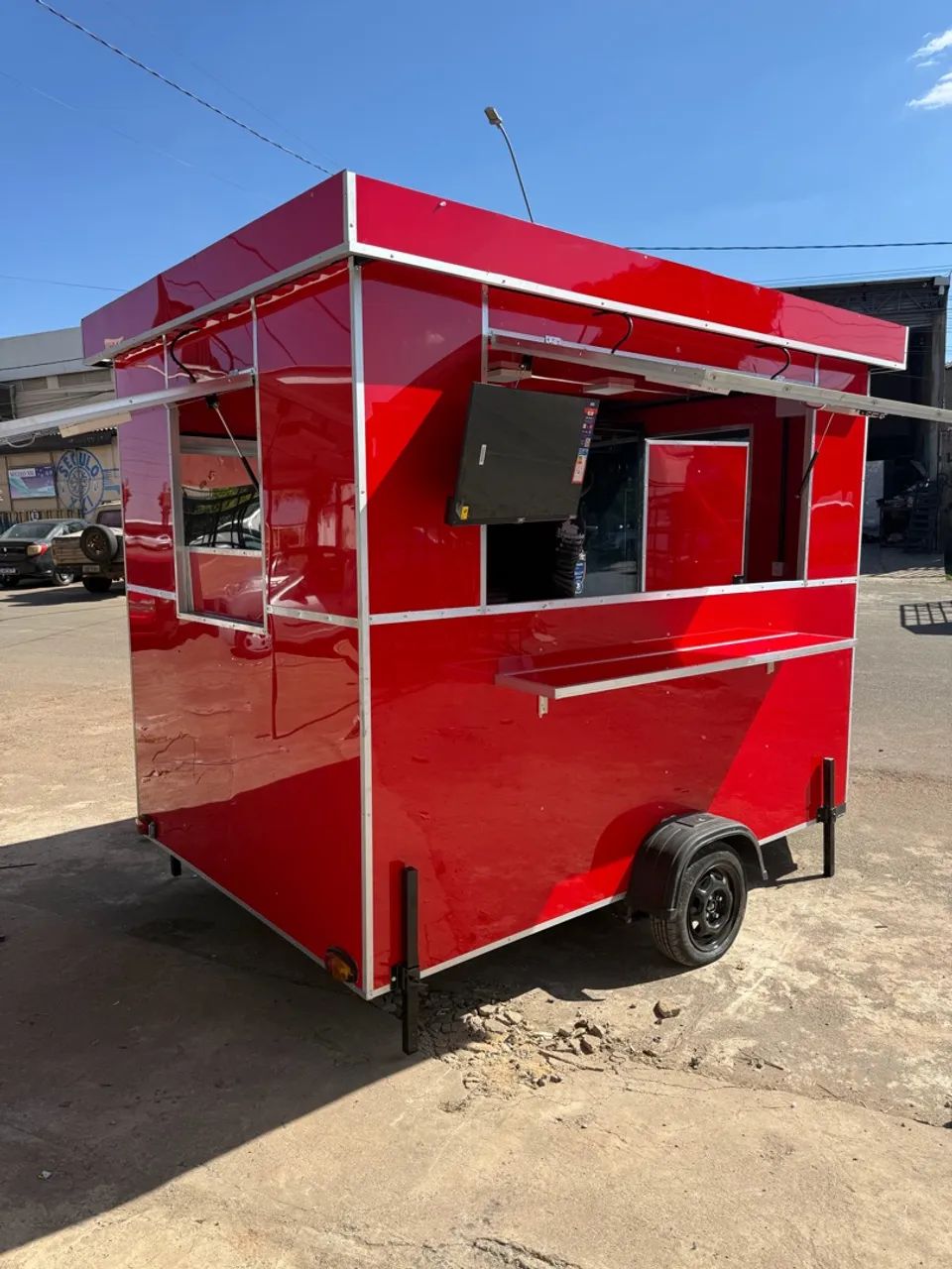 Trailer food truck 