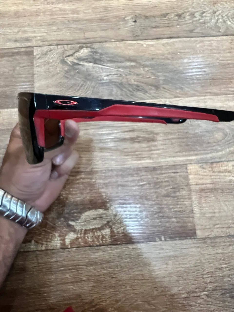 Oakley mainlink Polished black lentes vr28 Prizm original raro