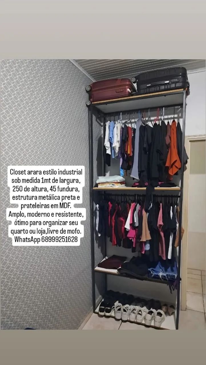 Arara tipo closet  - Foto 2