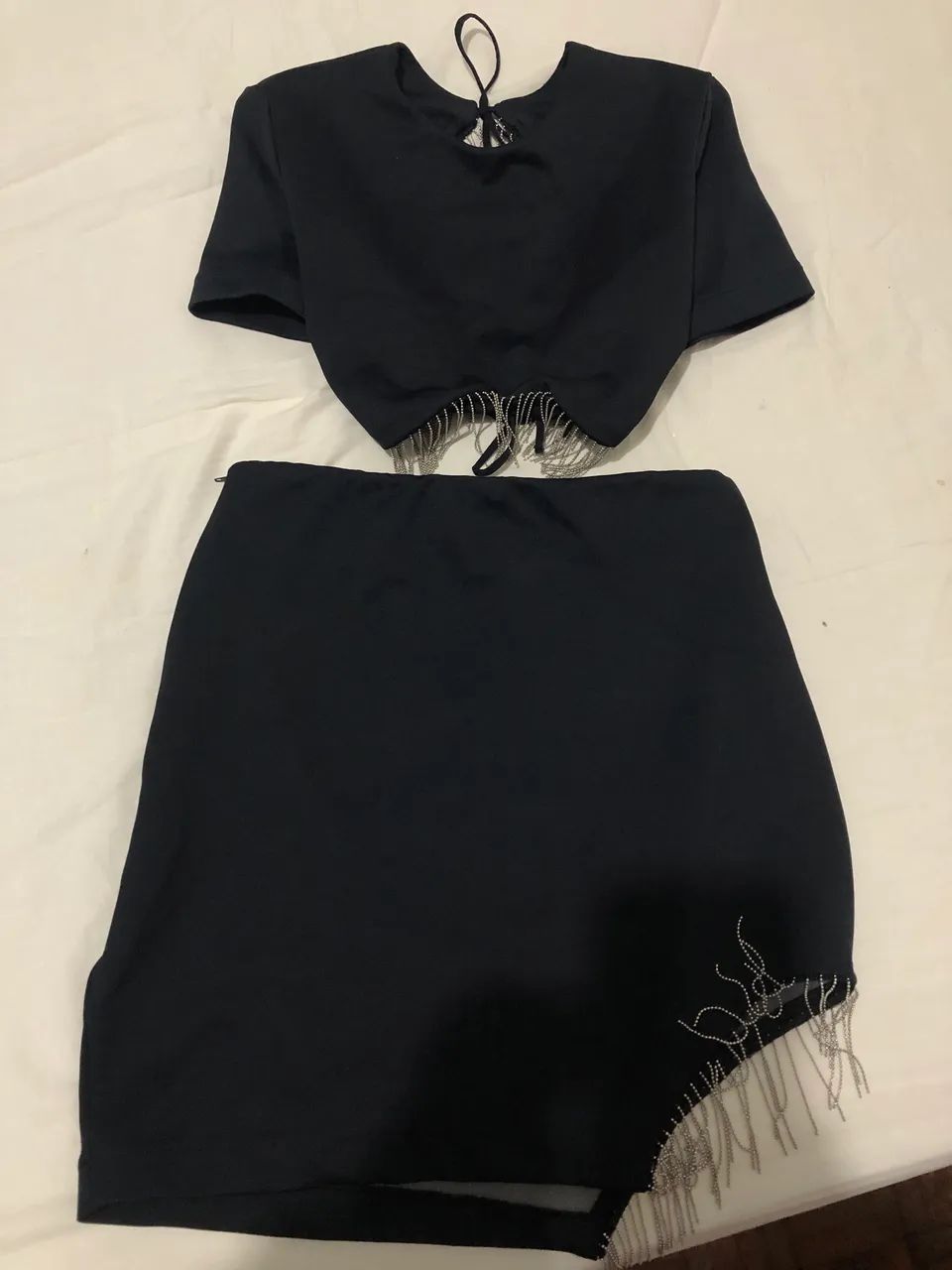 Conjunto com brilho 