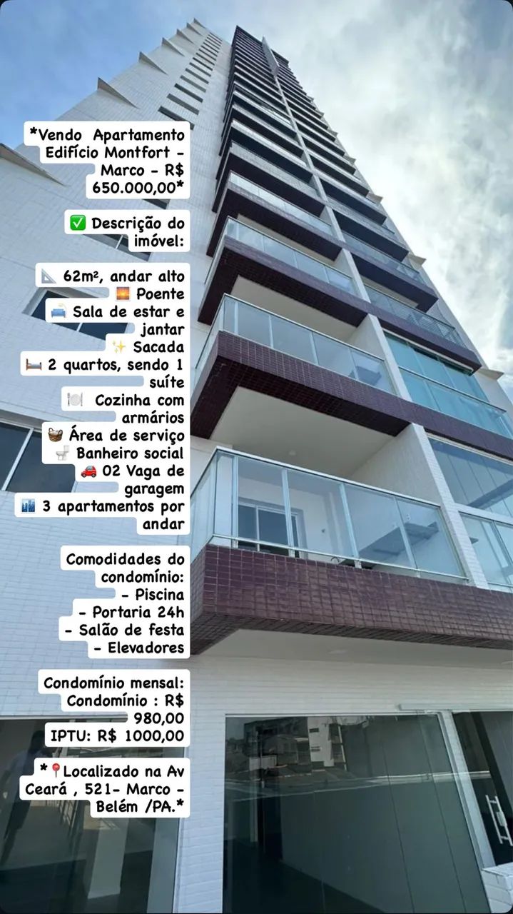 Edf. Montfort 2/4 sendo 1 suíte 