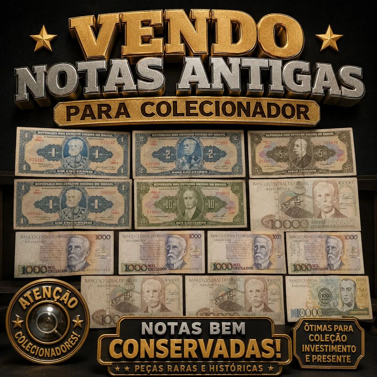 Notas antigas 