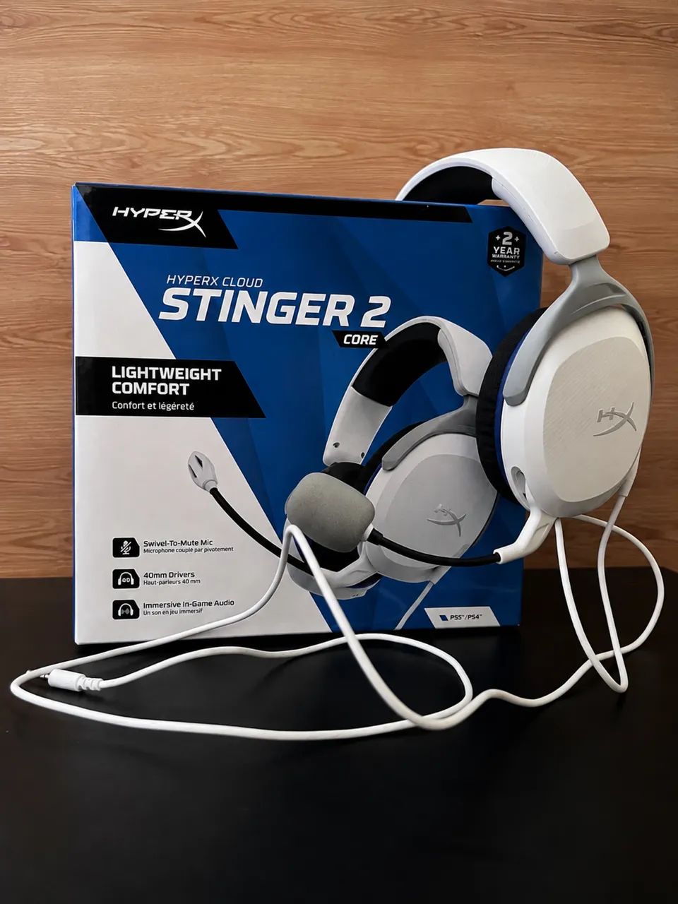 Headset HyperX Cloud Stinger 2 Core Branco - Foto 2