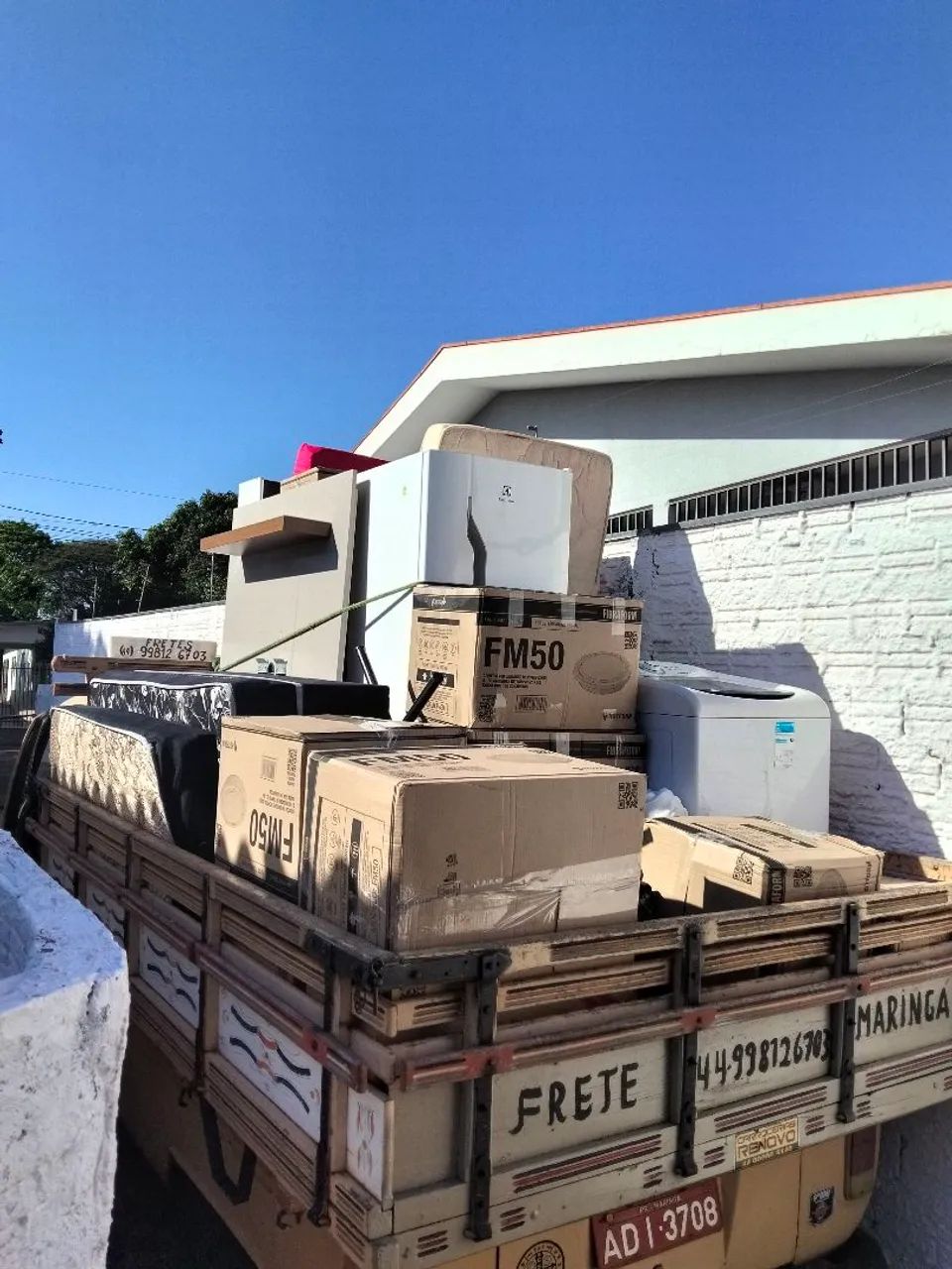 Faço carreto e Mudanças na região de Maringá e região  - Foto 2
