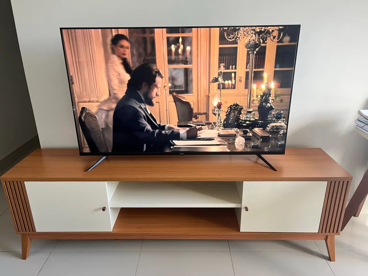 Rack para TV de até 65 polegadas 2,00mt - Ótimo Estado - Nota Fiscal - Foto 2