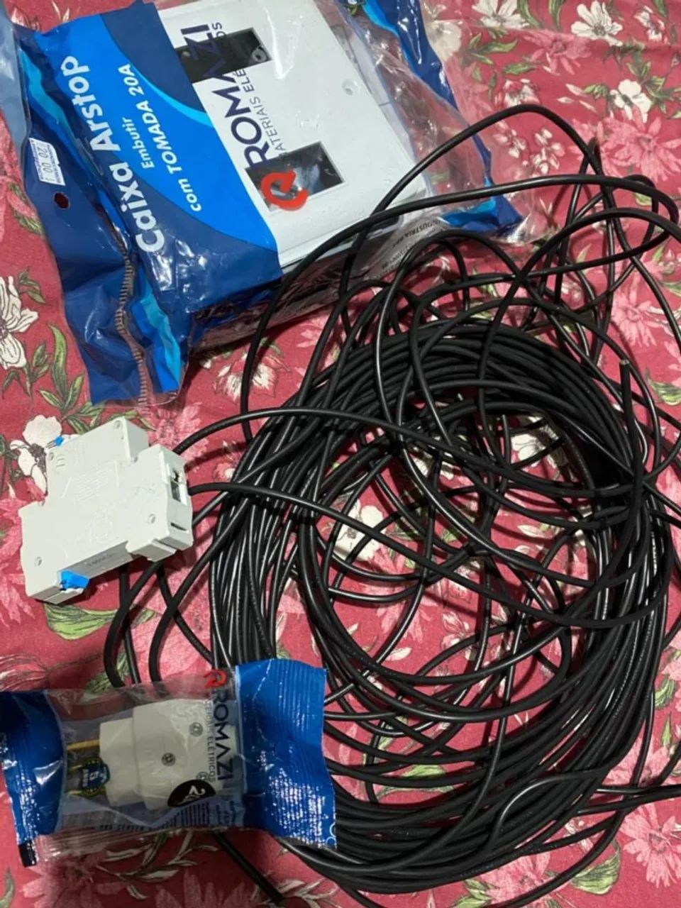 Fio eletrico 4mm