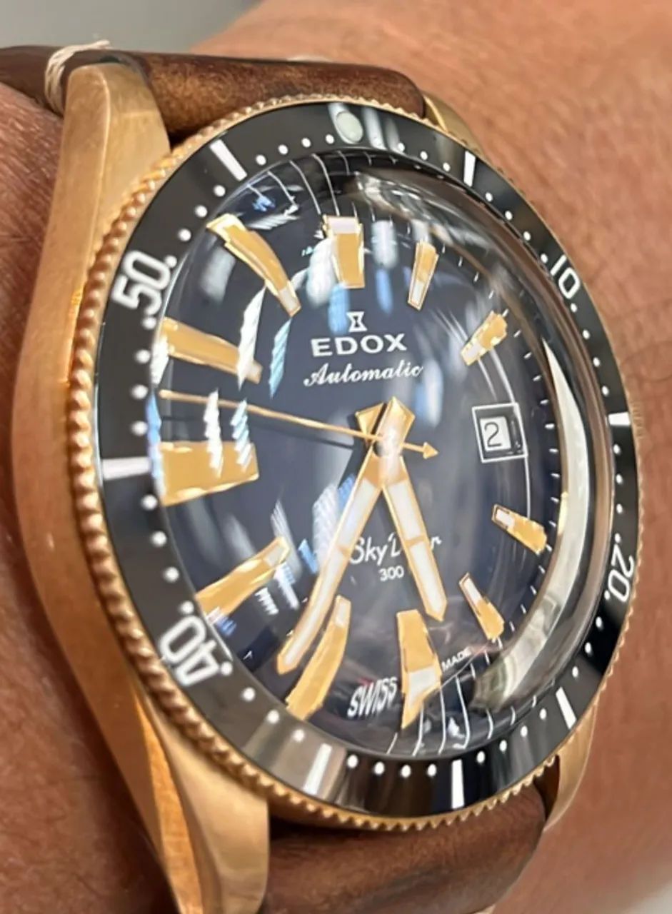 Relógio Edox bronze série limitada. - Smartwatches - Xaxim