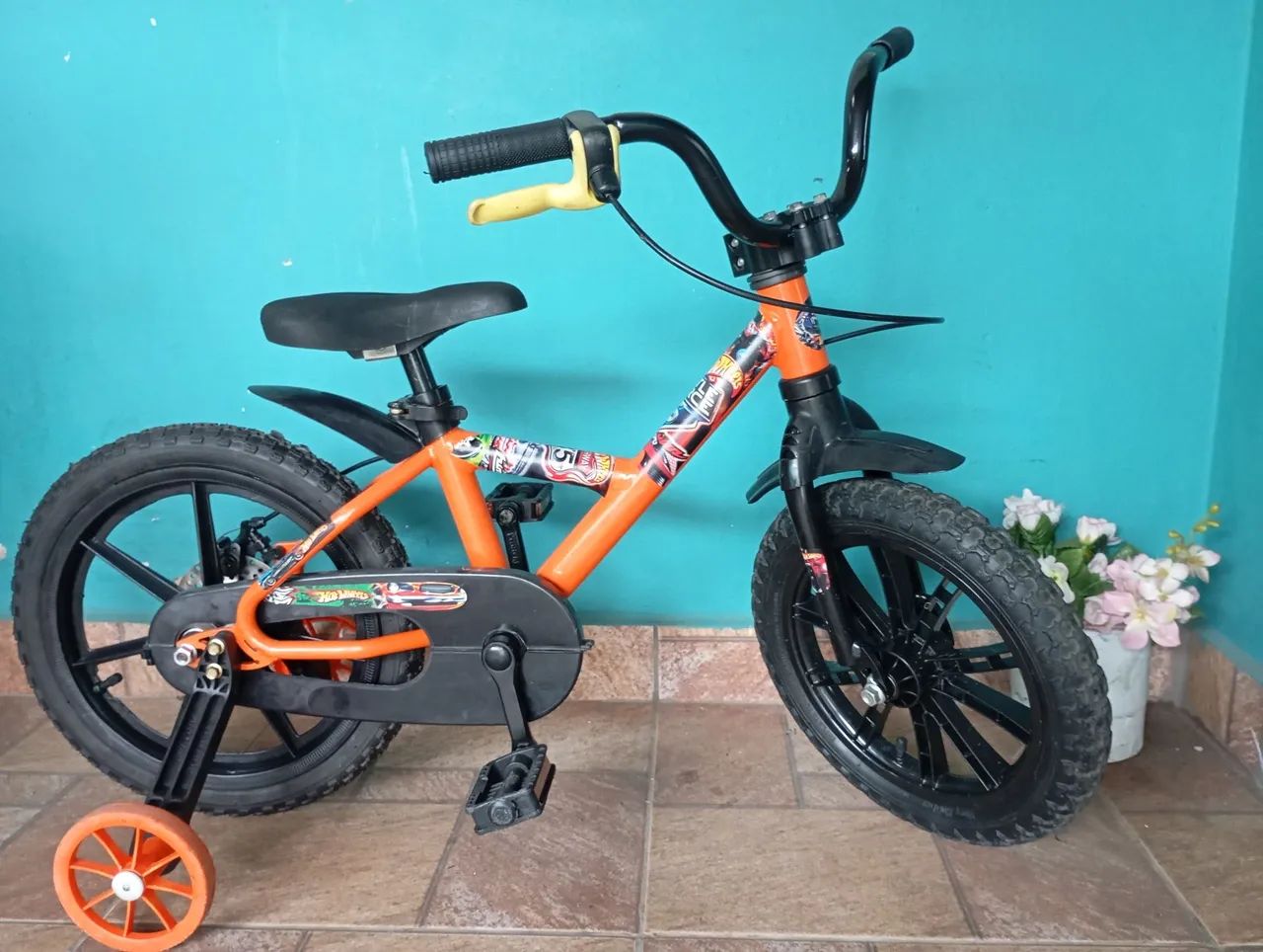 Bicicleta Btwin alumínio aro 14 - Foto 2