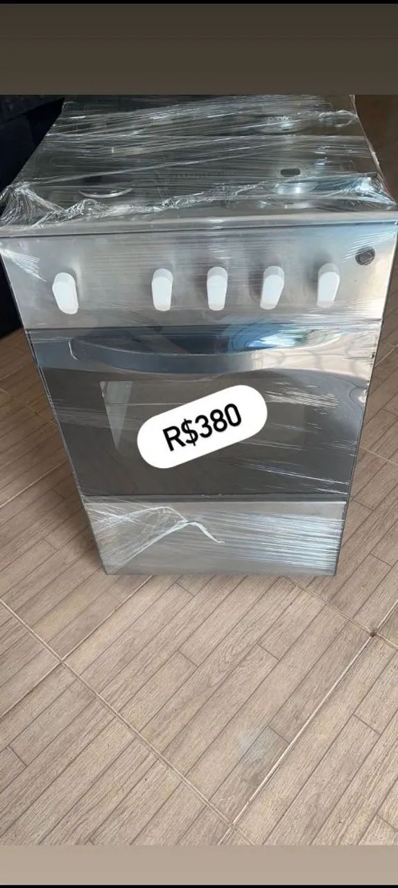 Fogão 4 bocas funcionando normal 