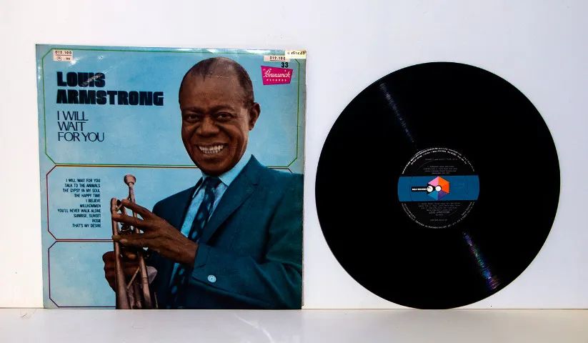 Disco Vinil - Louis Armstrong - I Will Wait For You - Chantecler