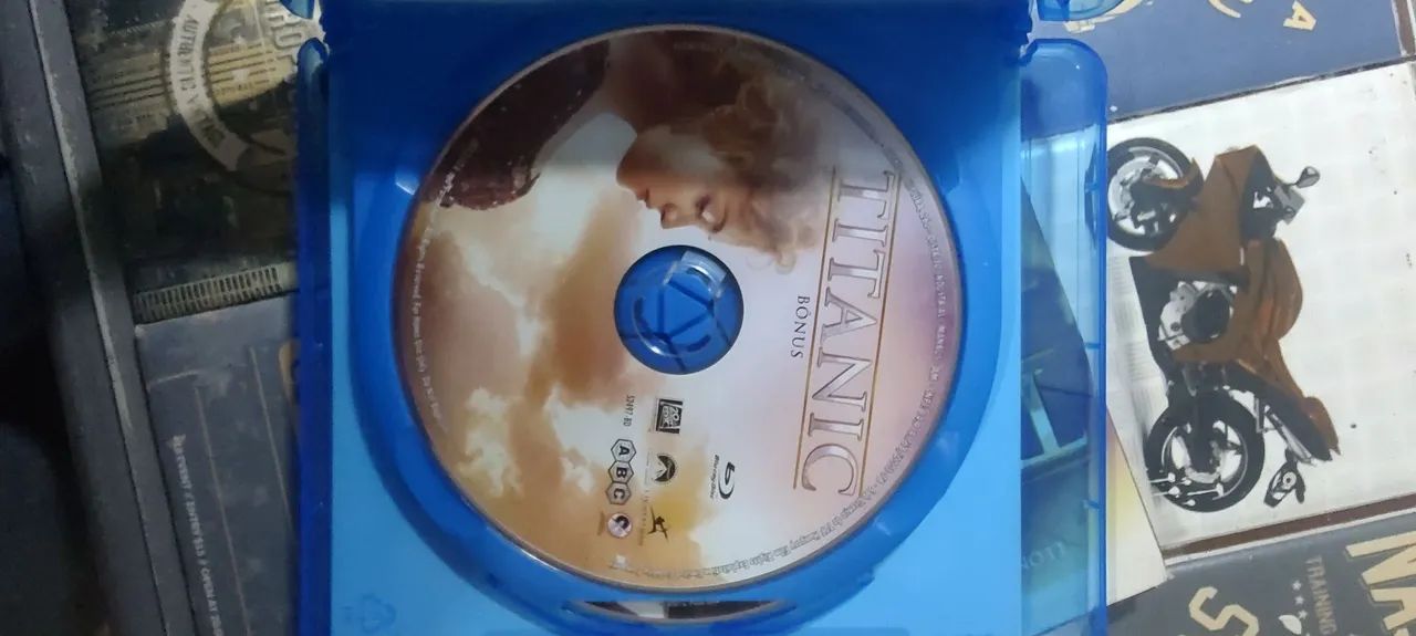 Dvd blu-ray Titanic original sem risco em perfeito estado  - Foto 5