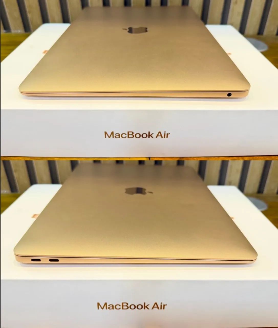 Macbook Air 2019 A1932 Cor Gold Impecável Com Caixa - Foto 4