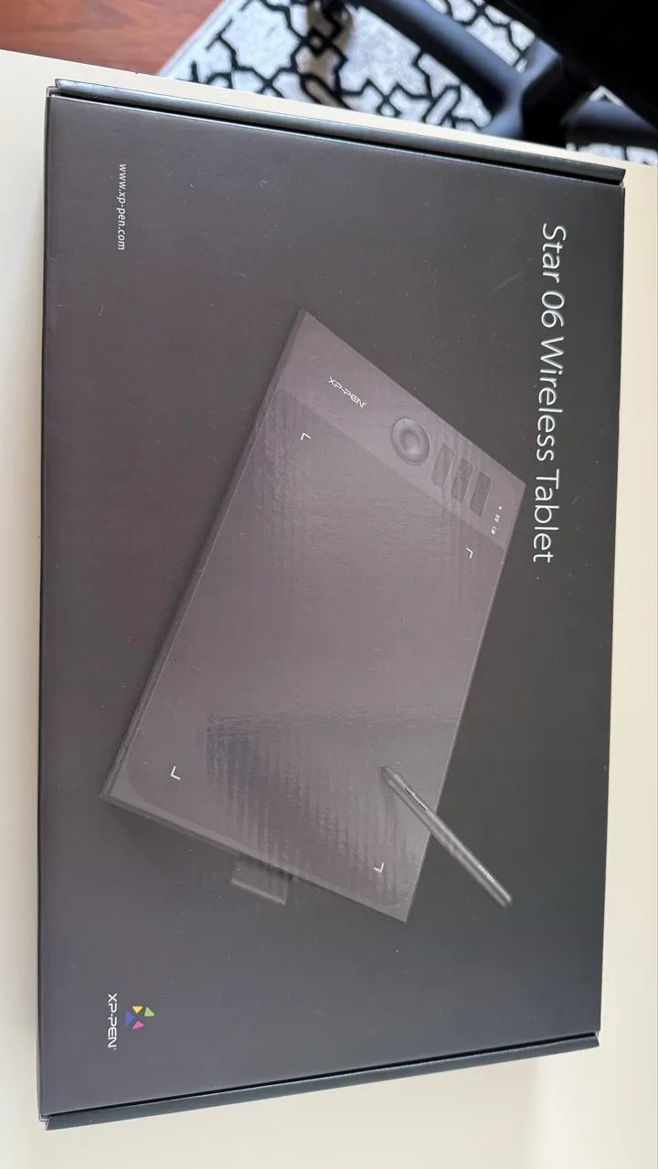 O Star 06 Wireless Tablet (ou XP-Pen Star 06) é uma mesa digitalizadora