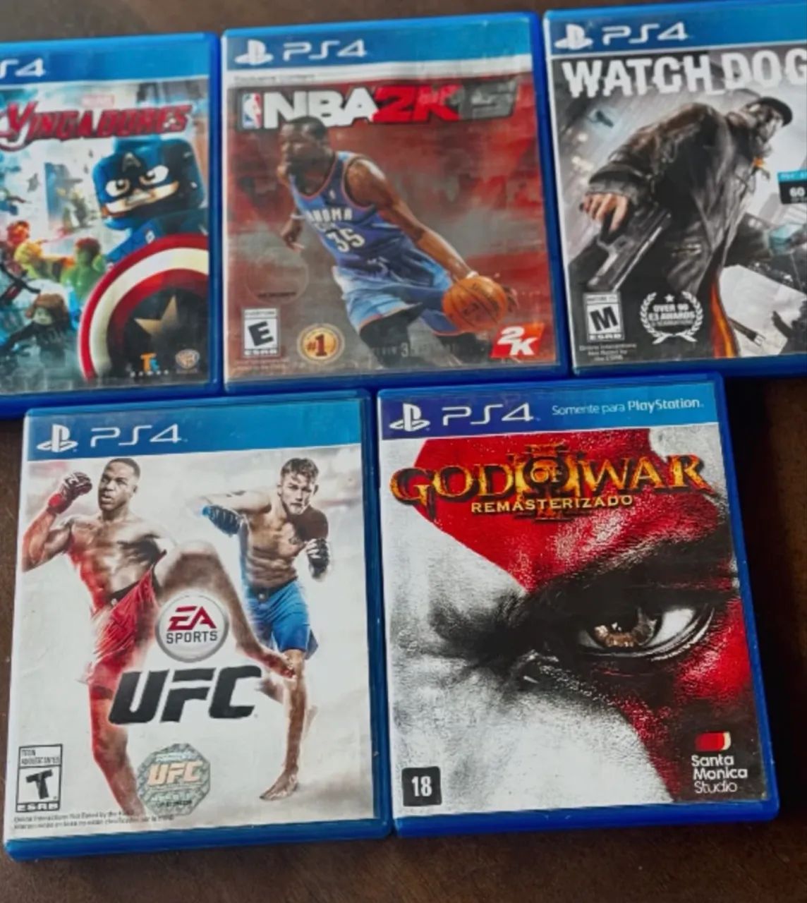 JOGOS PS4 