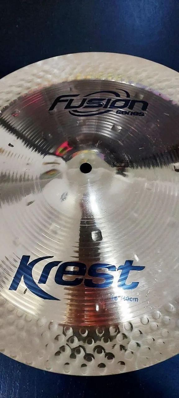 prato krest china 16 polegadas linha fusion b8 top s./novo zero lindo valor oportunidade - Foto 4
