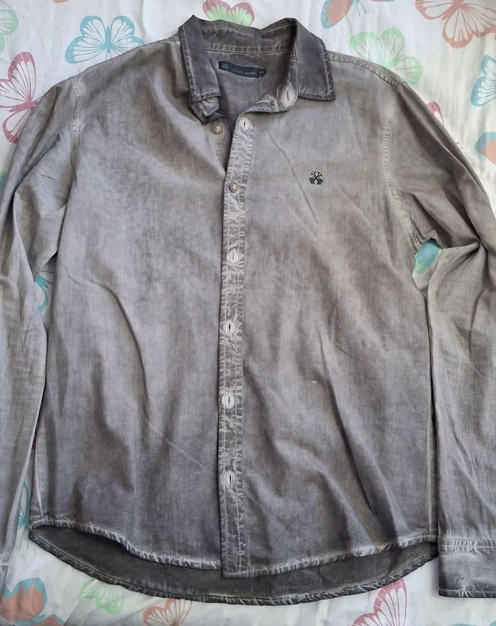 Camisa manga john john tamanho P