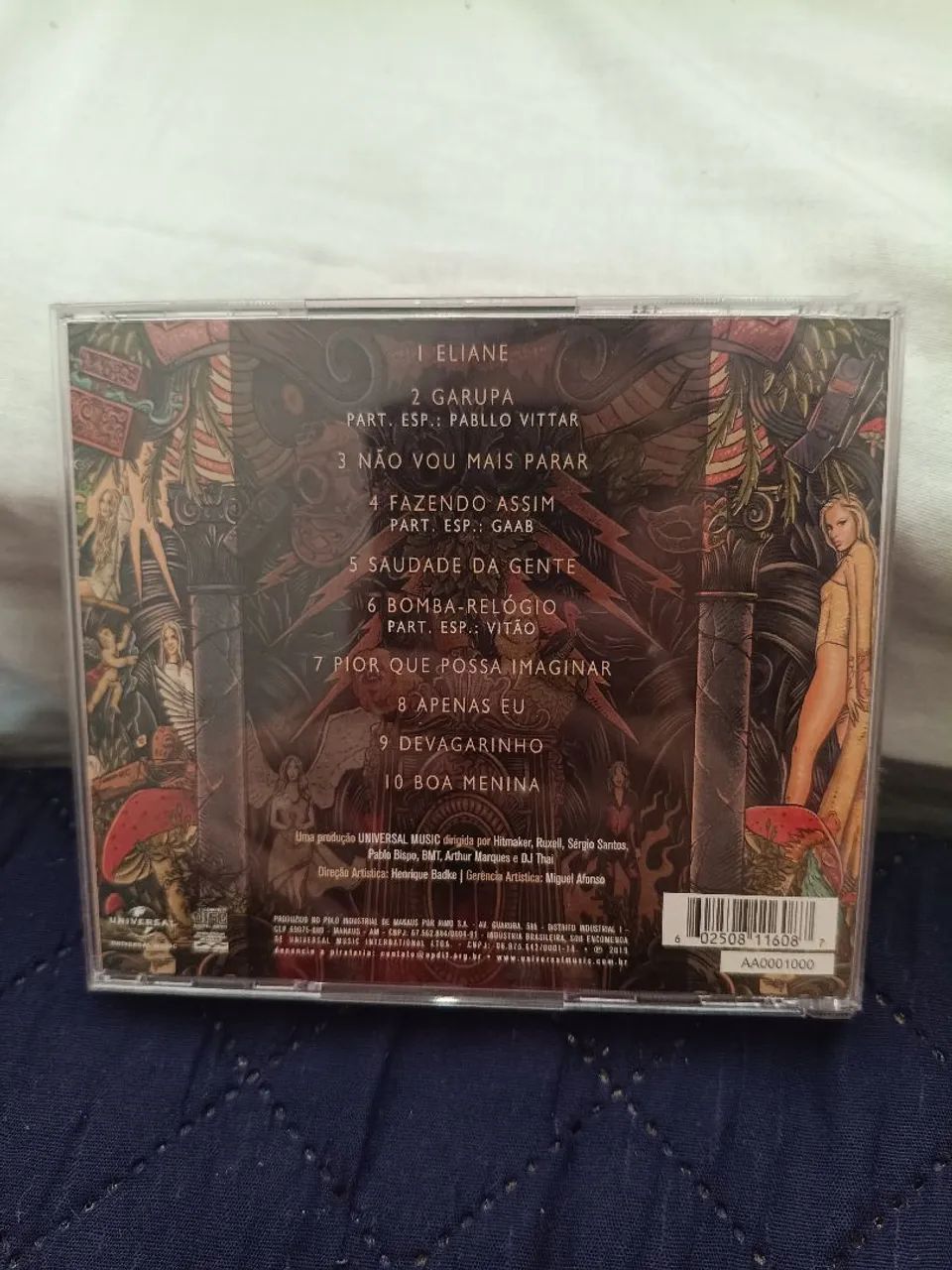 CD Original Luísa Sonza Álbum Pandora - Foto 3