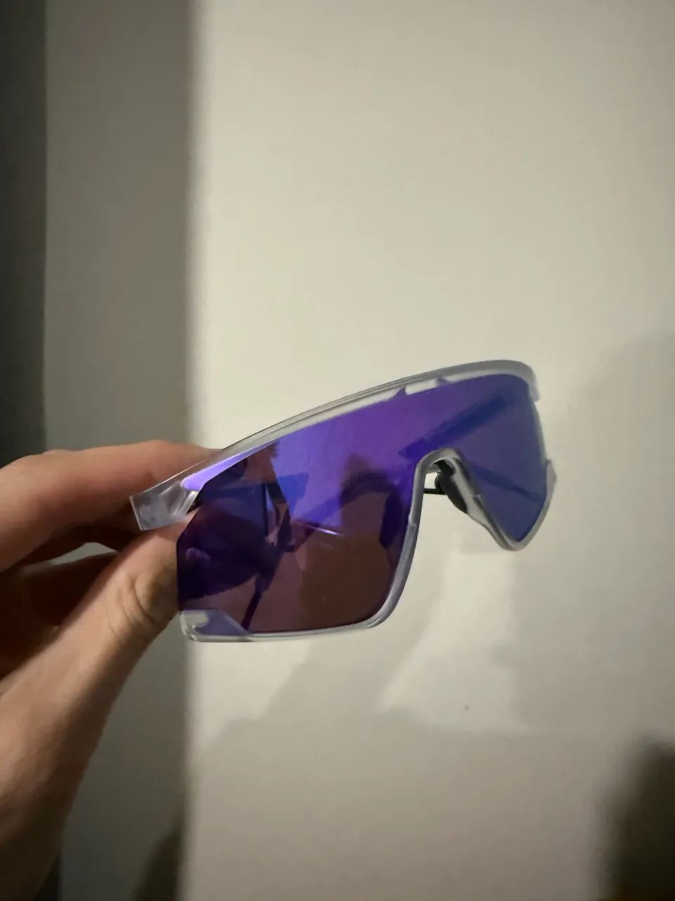 Óculos Oakley BXTR Metal Matte Clear Prizm Violet original - Foto 3