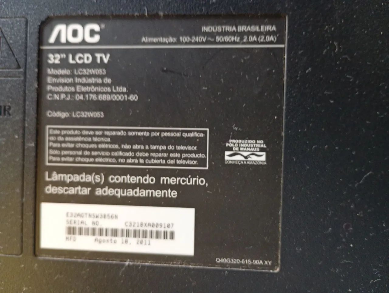 tv 32'' led 250,00 - Foto 2