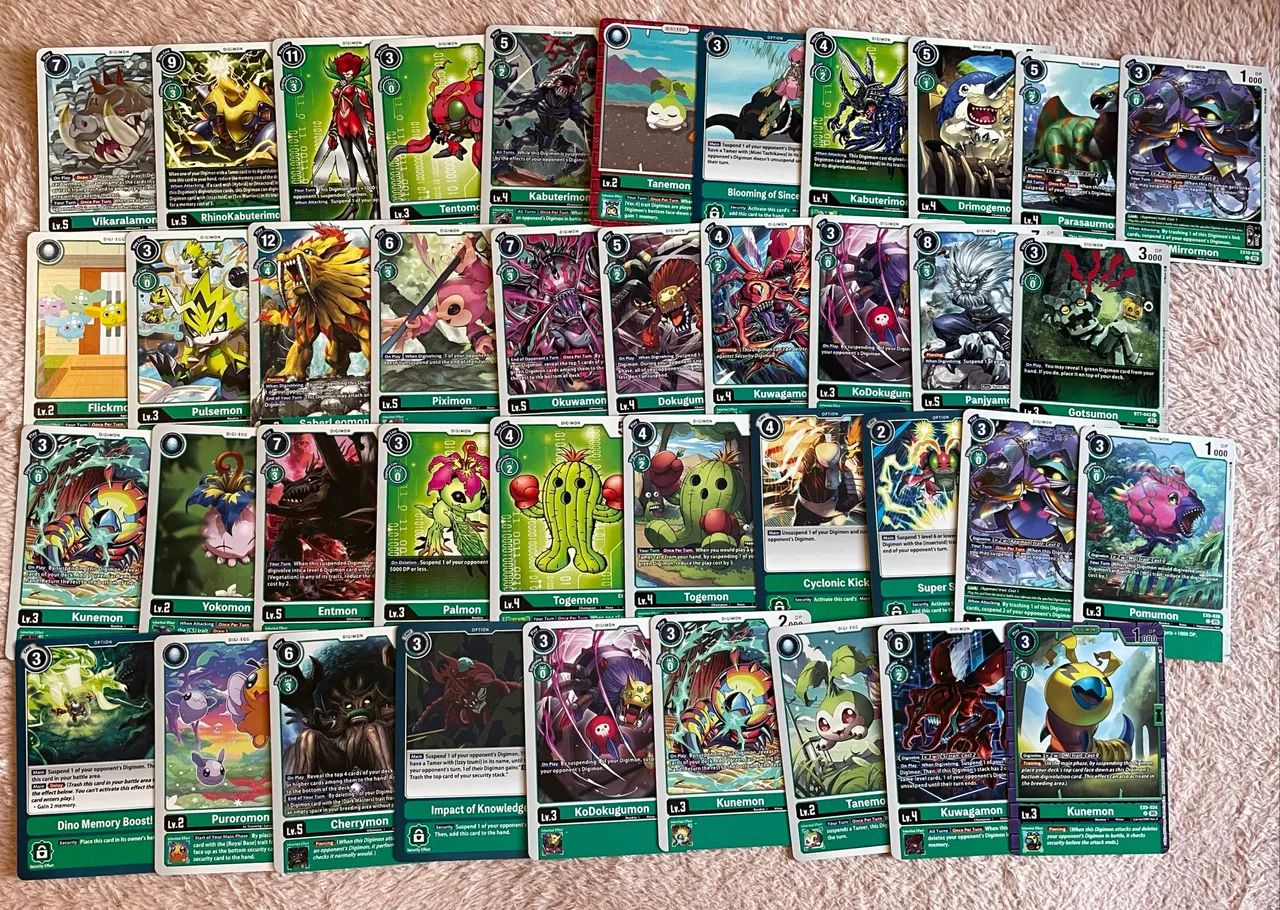 Digimon TCG Bulk 80 cartas - Foto 2