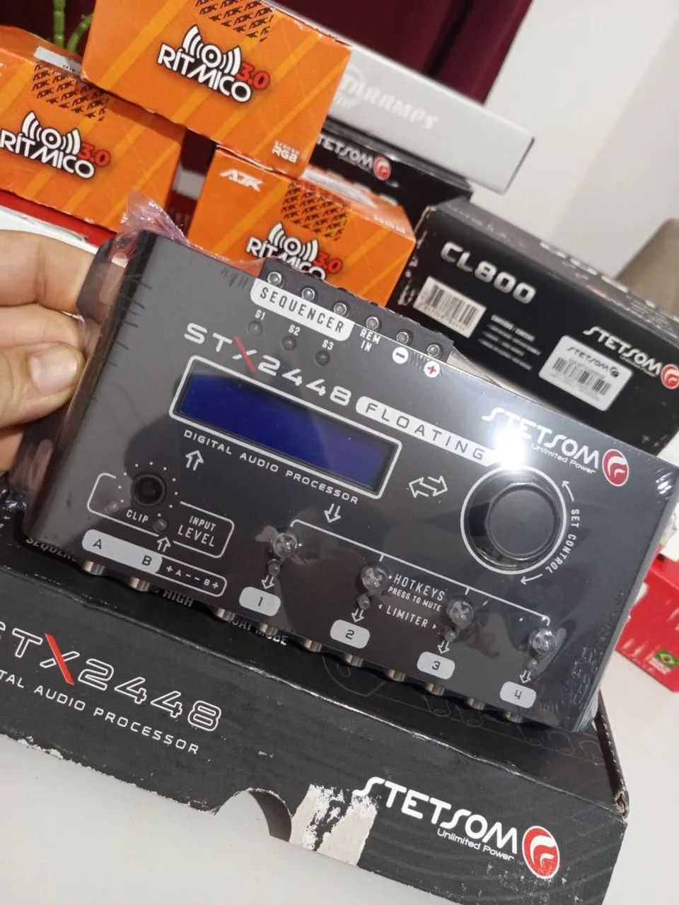Processador Stetsom stx 2448 modelo novo  - Foto 4