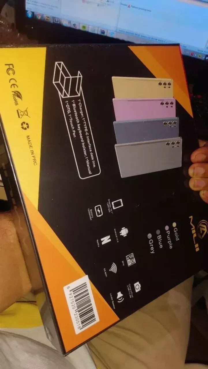 Tablet Milli Pc Mil10 6gb Ram 256gb Memória 10 Polegadas Android 13.1 ALTO - Foto 5