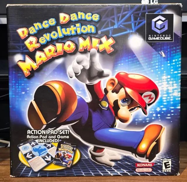 Dance Dance Revolution Mario Mix de Game Cube Completo - Jogos de