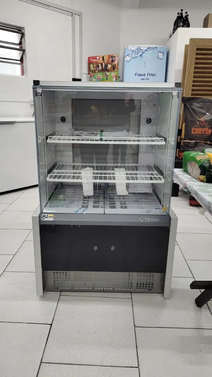 aln. Balcão Vitrine Quente Aurora Gelopar - 0,70cm 