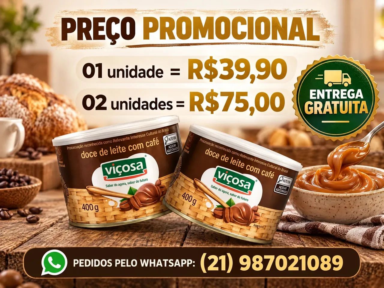 Doce de leite Viçosa  - Foto 2
