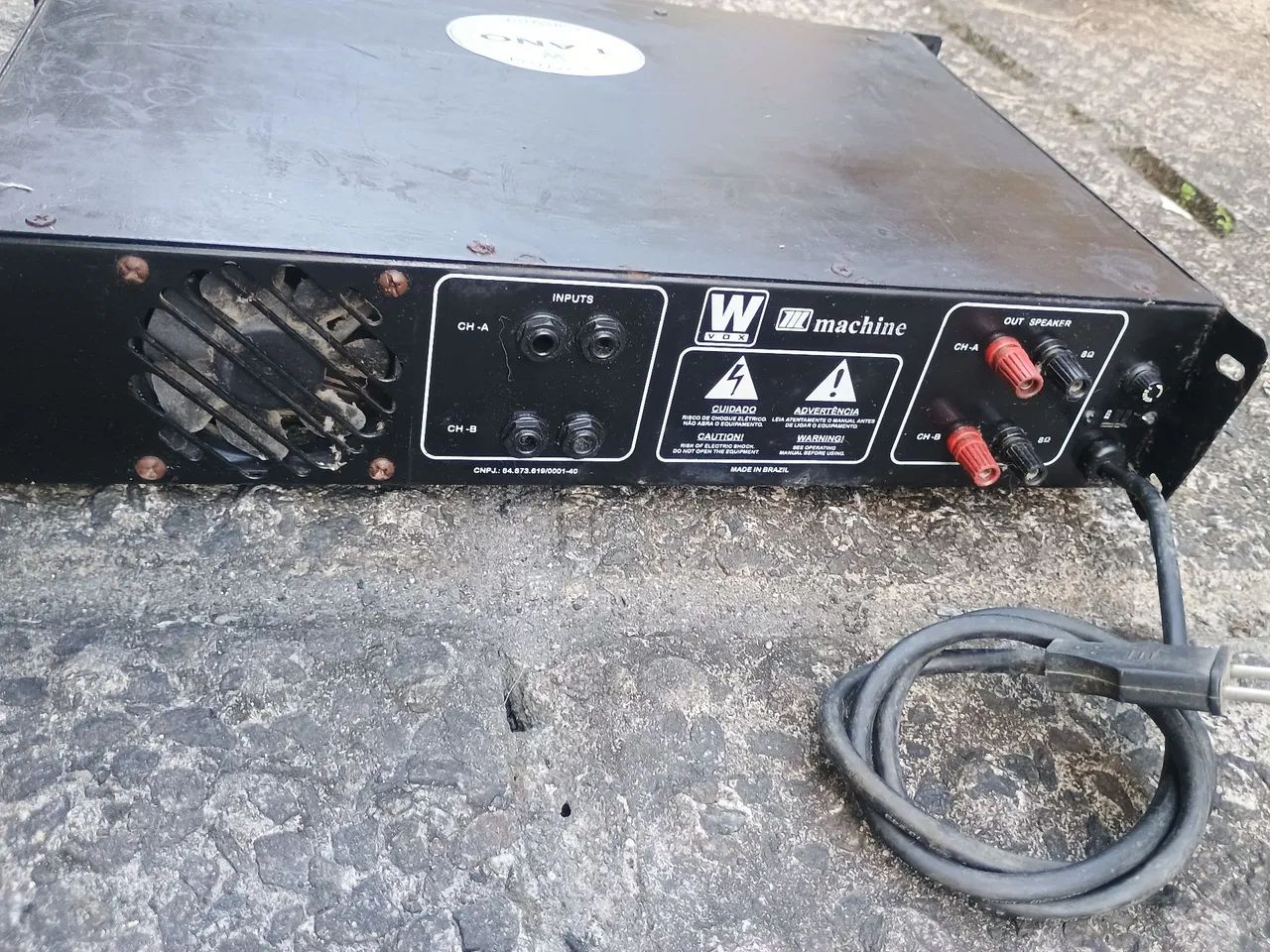 Amplificador Machine A1500 - Foto 3