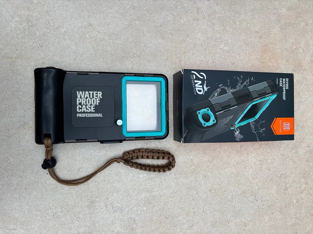 Capa de proteção para celular para mergulho - Foto 2