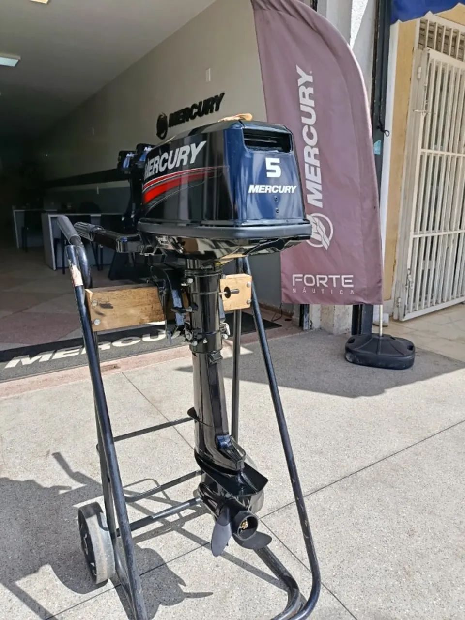 Motor de popa Mercury 5hp - Novo, pronta entrega 