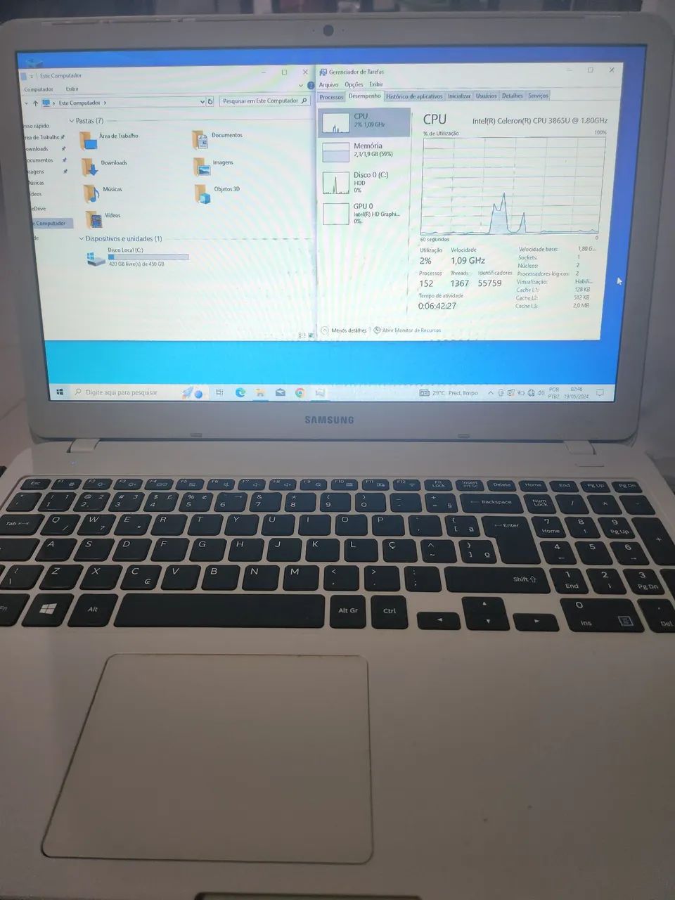 Notebook Samsung 