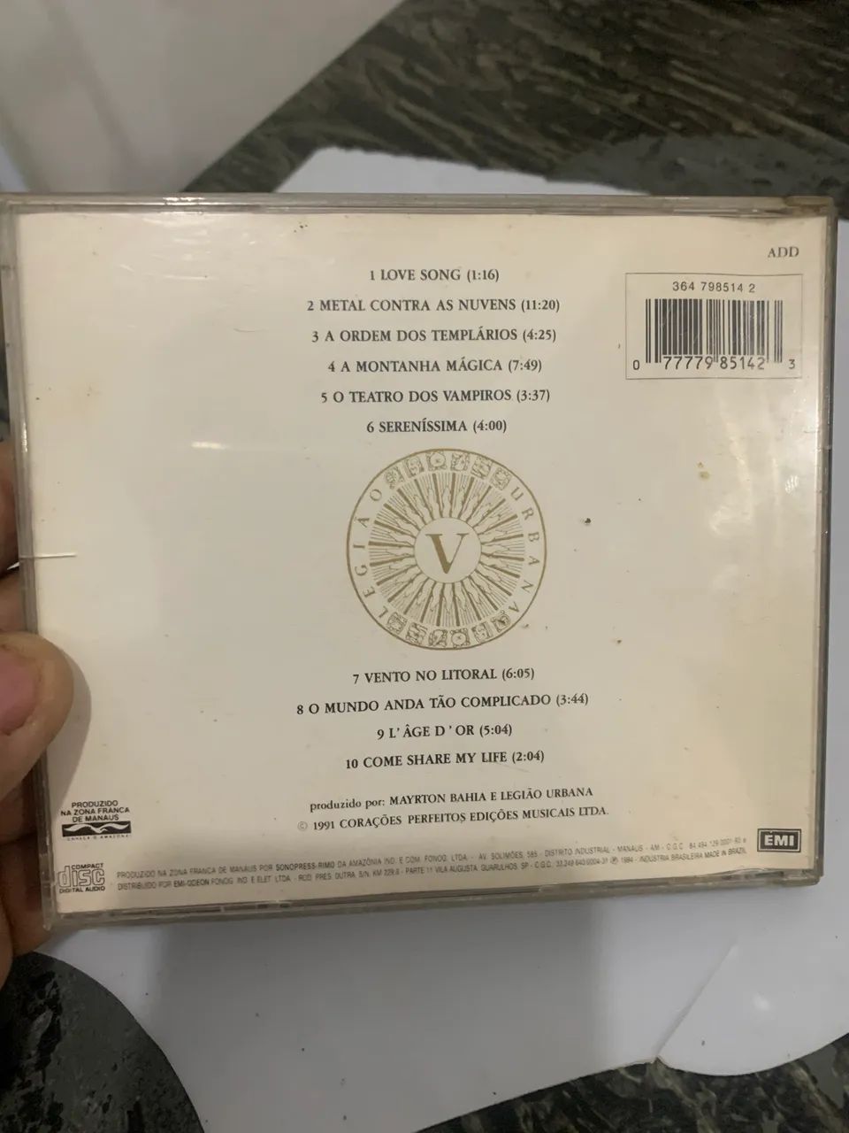 CD Legião Urbana - V - Foto 2