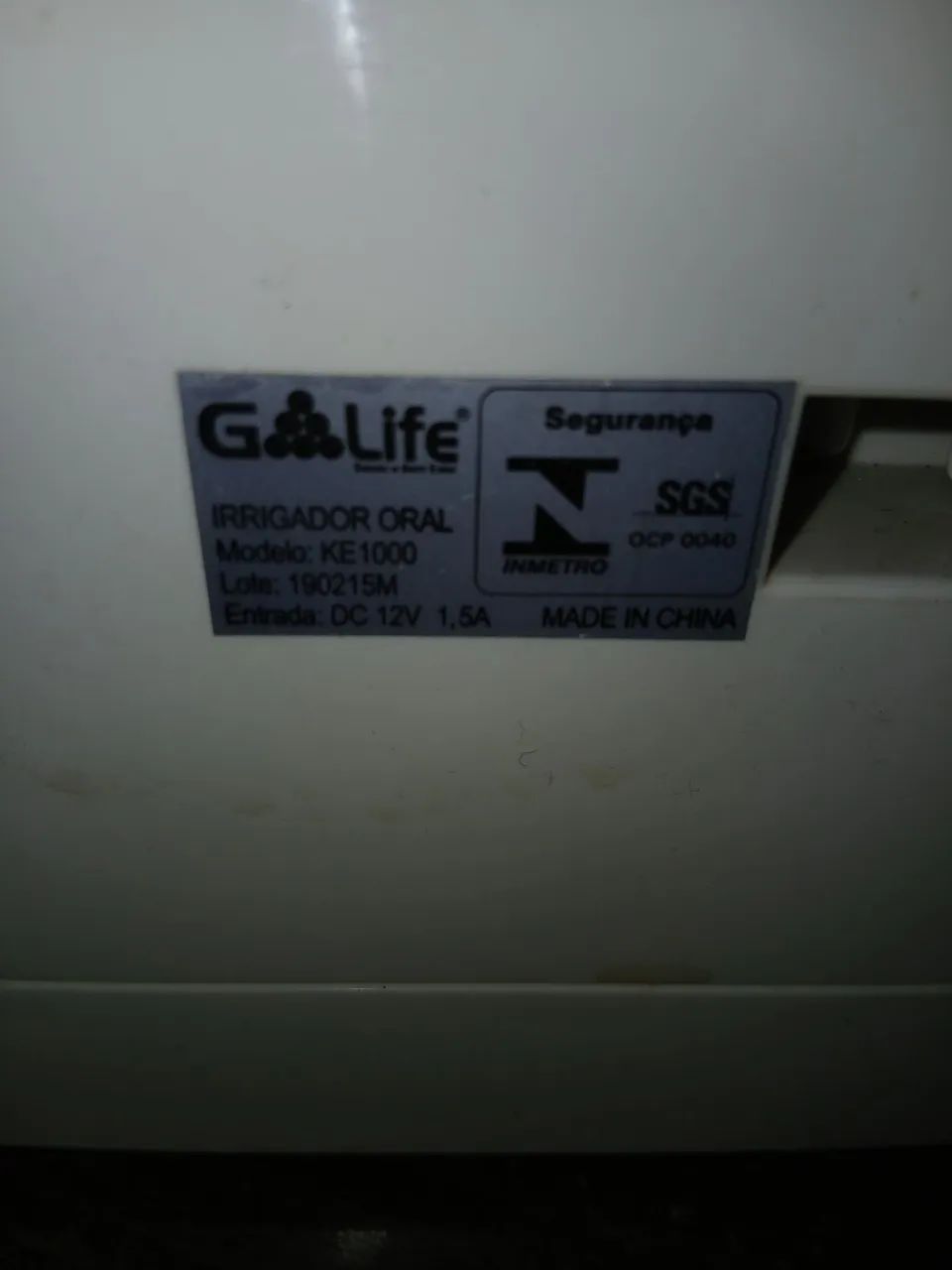 Irrigador bucal G-Life KE 1000 - Foto 3