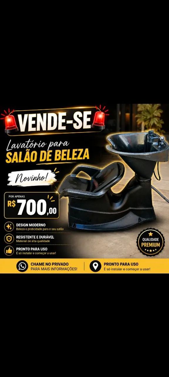 ? Lavatório de Cabelo para Salão de Beleza
