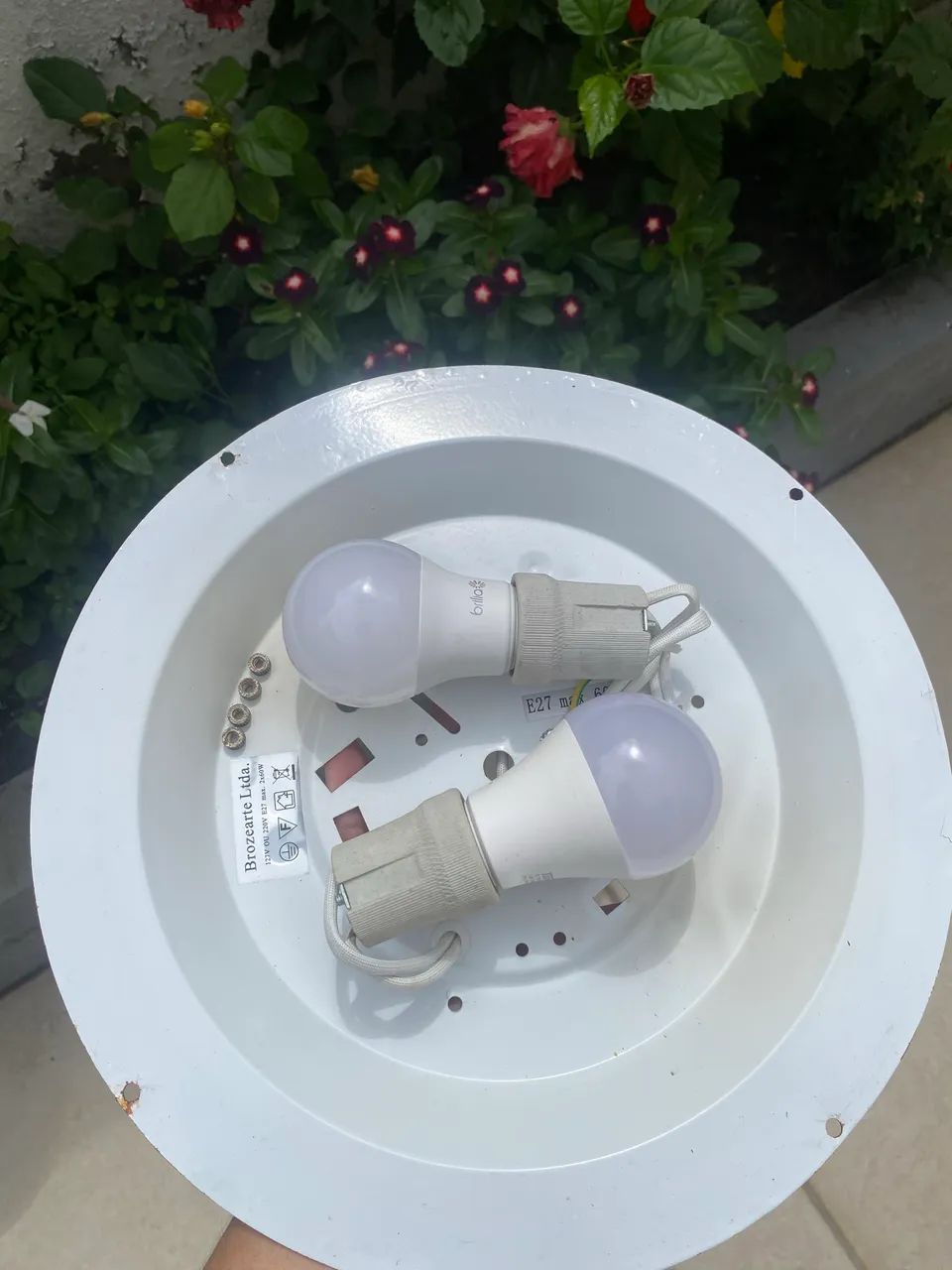 Luminária plafon