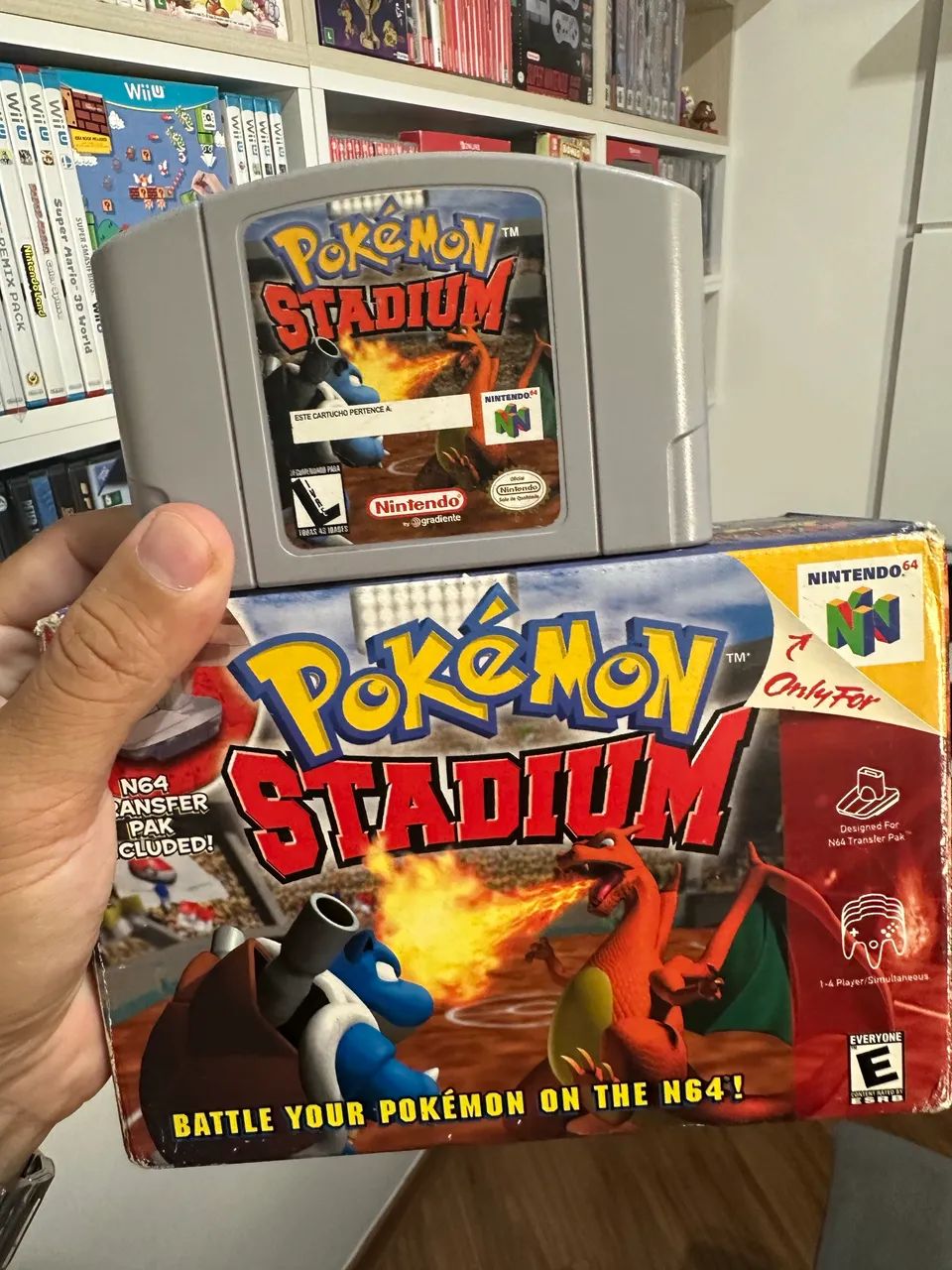 Pokémon Stadium (apenas box + cartucho) - Nintendo 64