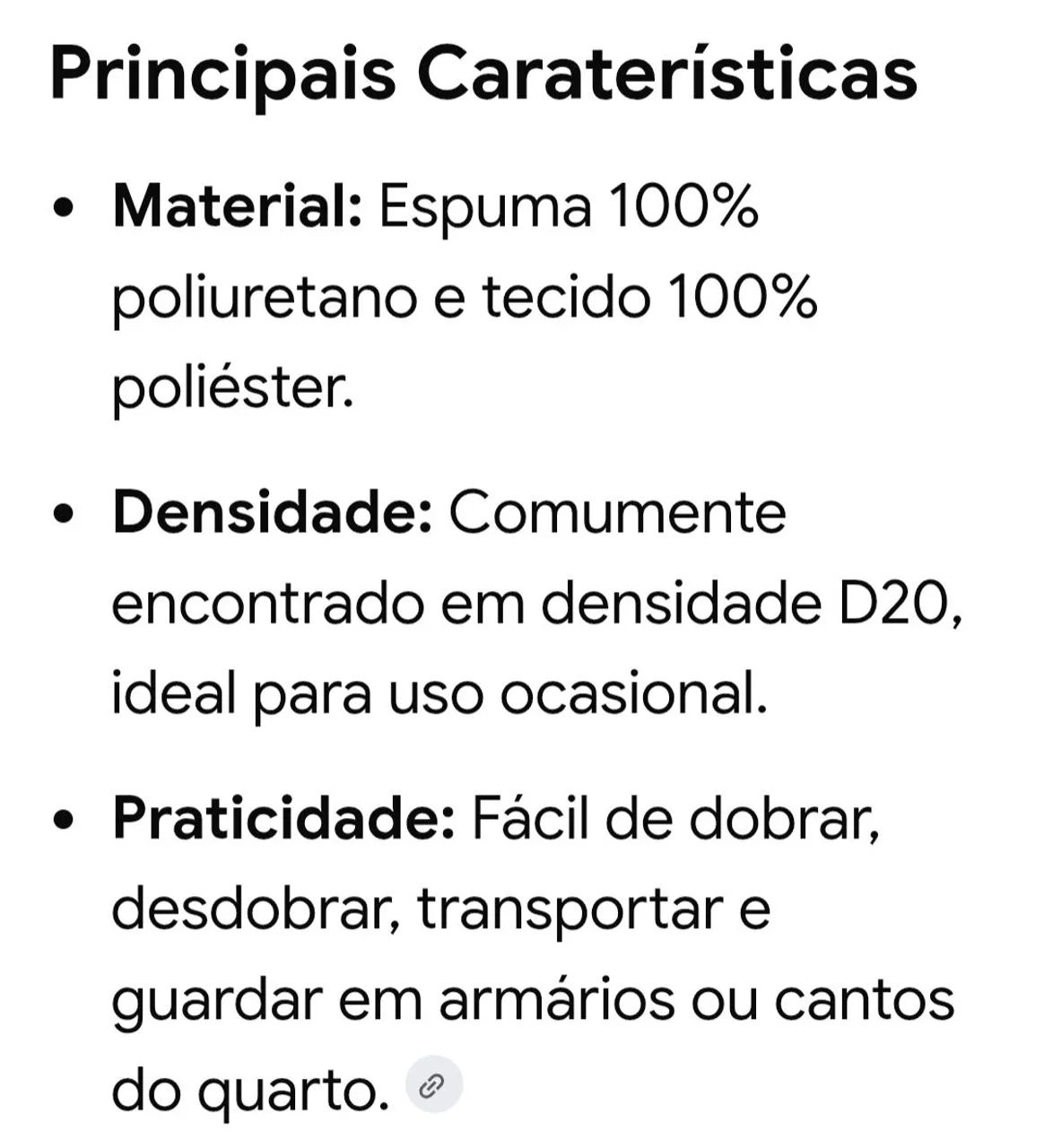 COLCHÃO DOBRÁVEL. ACEITO TROCA - Foto 5