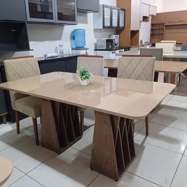 Mesa de jantar com 6 cadeiras // promoção de final de mês - Foto 2