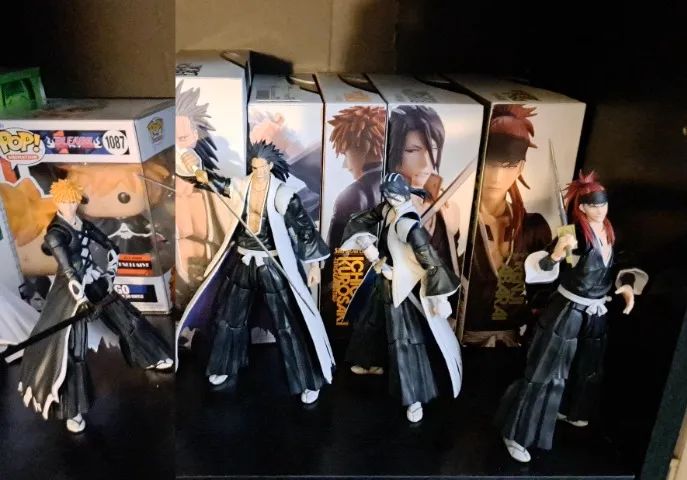 4 Figuras Bleach Sh Figuarts